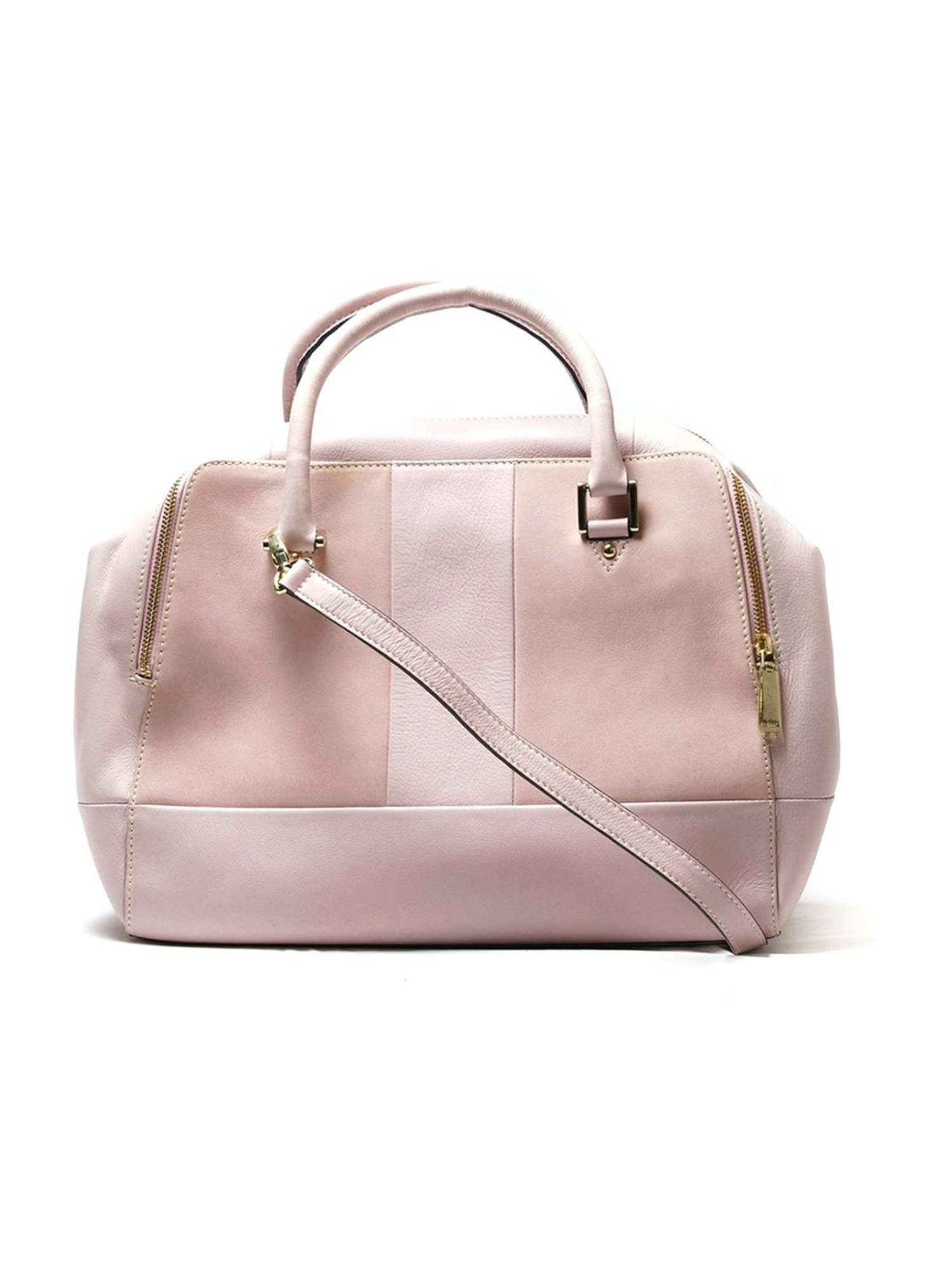 RI2K London Pink Leather Large Handbag