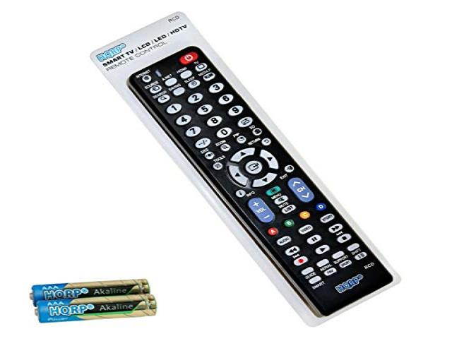 hqrp remote control for samsung un65f8000 hg32na477pfxza un60d6000 un55d6000 un55hu6840 ln46b550k1fxza 65" 60" 55" 32" lcd led
