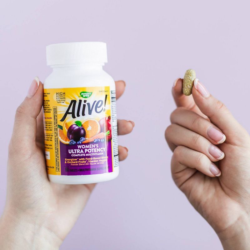 Nature's Way Alive! Womens Ultra Potency Multivitamin Tablets - 60ct