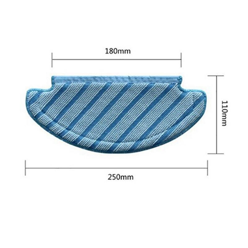 for Ecovacs Deebot Ozmo T8 Deebot ing Robot Vacuum Cleaner Main Brush Side Brush Filter Cleaning Cloth