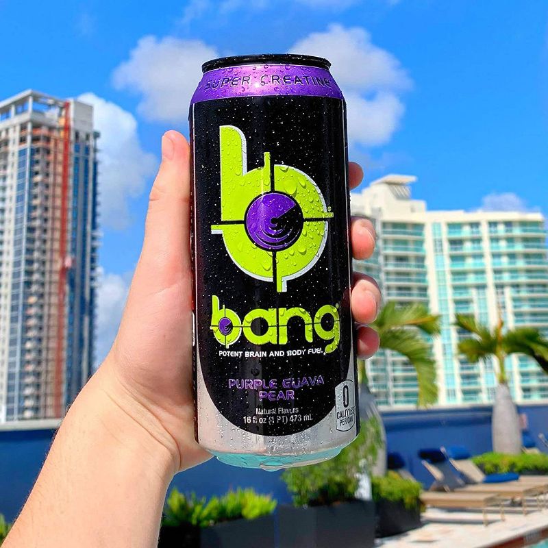 BANG Guava Pear Energy Drink - 16 fl oz Can