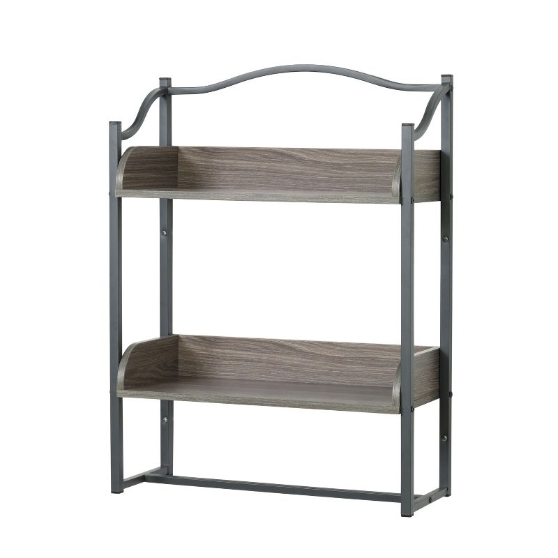Bathroom Decorative Shelf Gray - Zenna Home