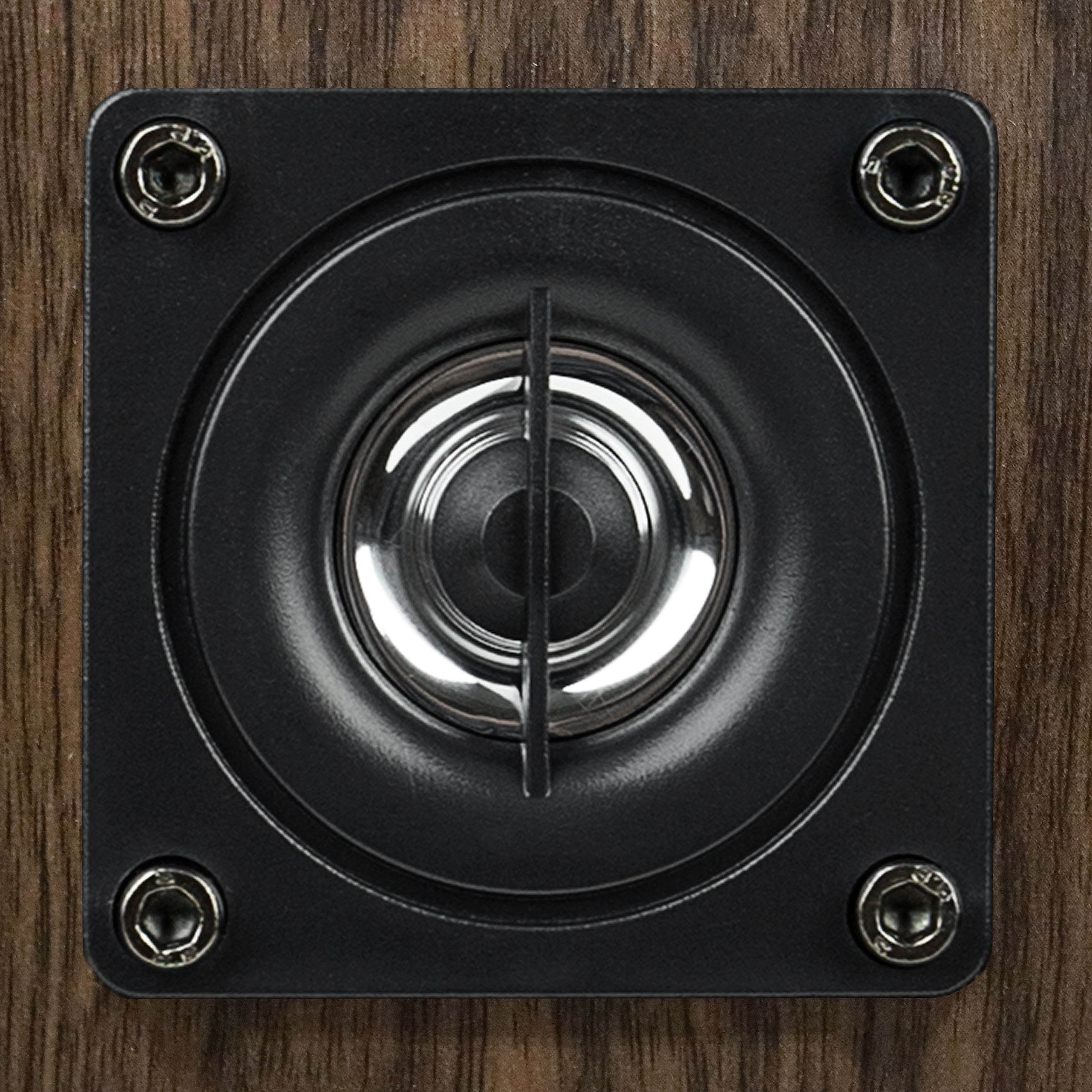 Fluance Elite High Definition 2-Way Bipolar Surround Speakers for Wide Dispersion Surround Sound in Home Theater Systems - Natural Walnut/Pair (SXBP2W)