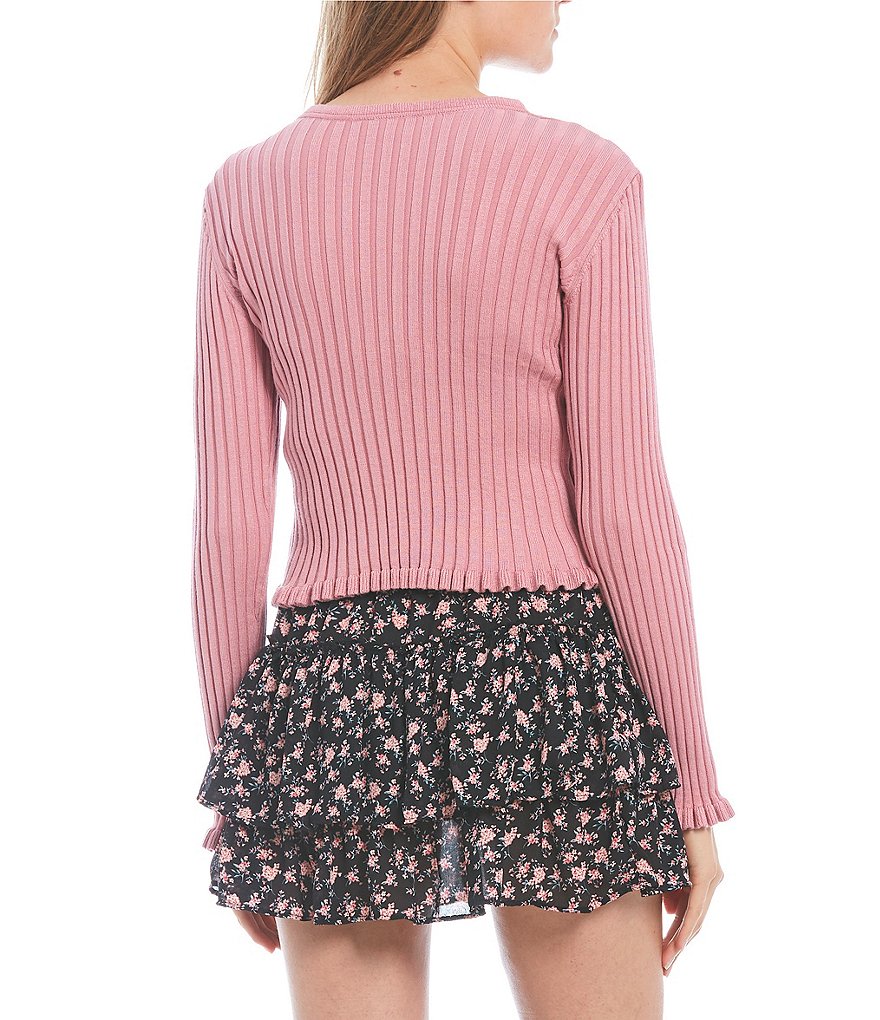 Evolutionary Long-Sleeve Cardigan & Tank Top Set