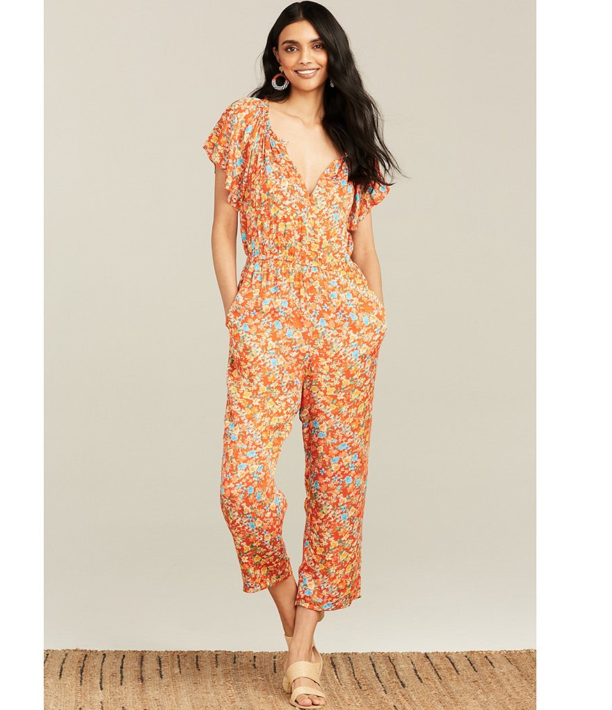 A Loves A Paper Bag Waist Romper