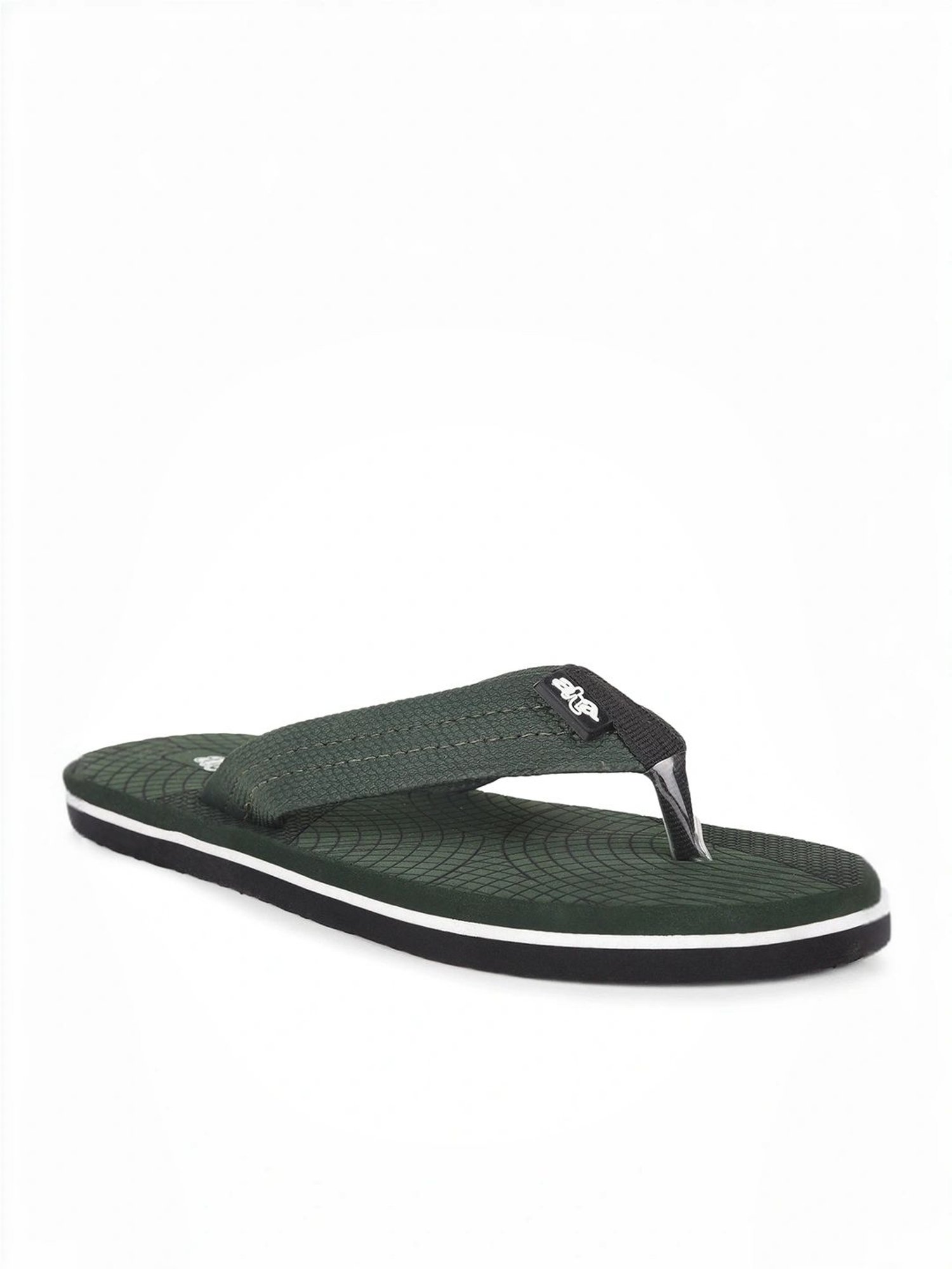 Aha by Liberty Men's Olive Flip Flops