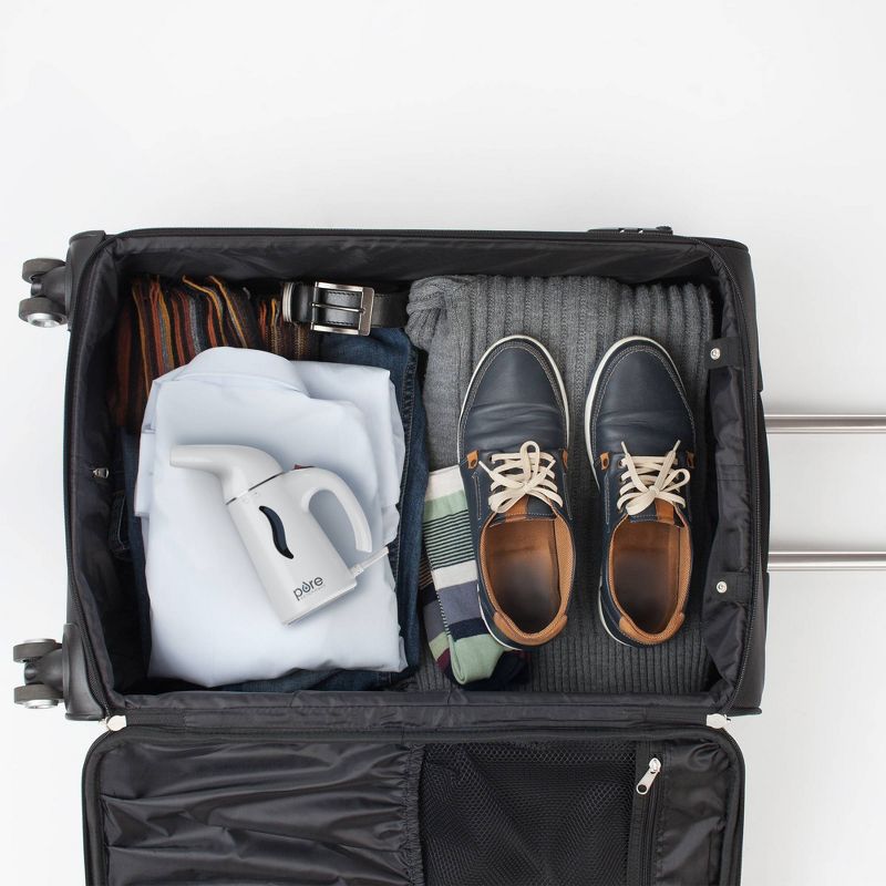 Pure Enrichment Puresteam Portable Fabric Steamer - White