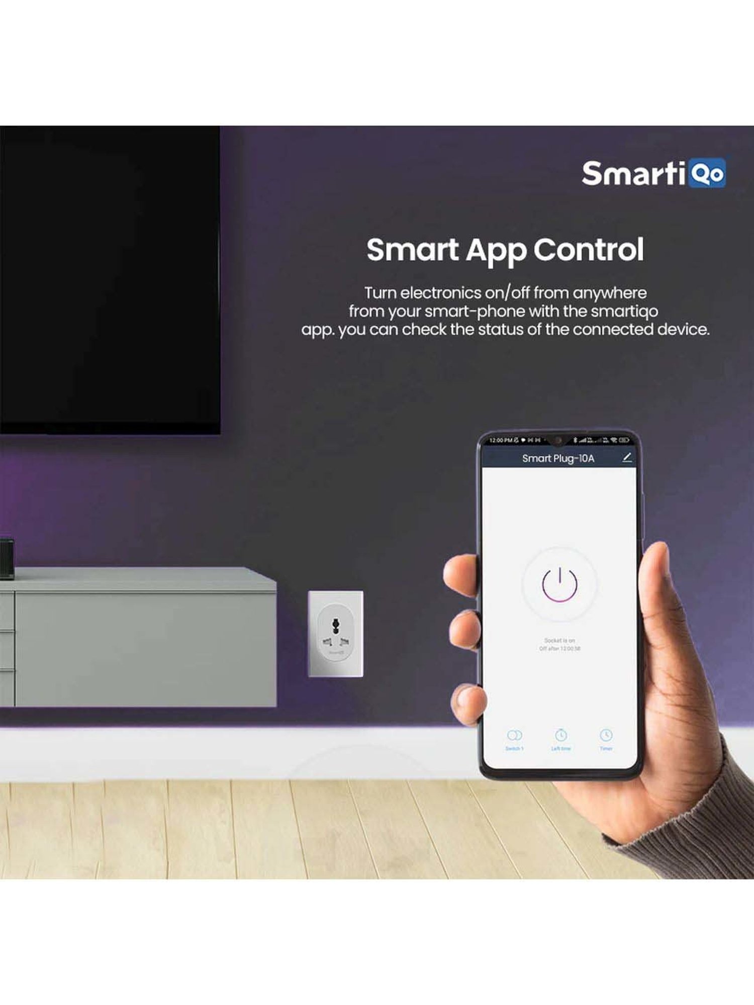 SmartiQo Smart Plug 16 A