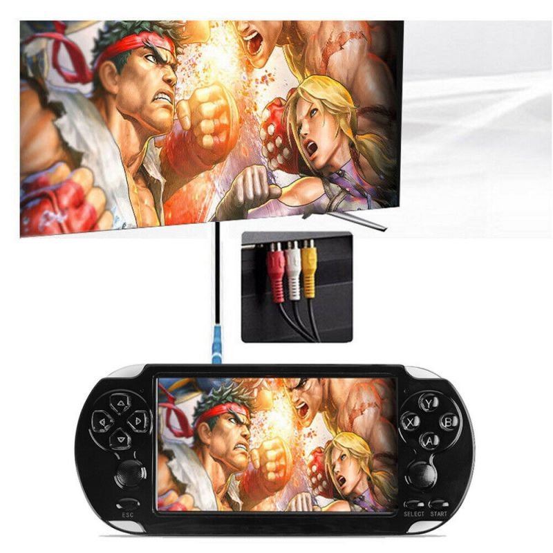 Handheld Game Console, Portable Video Game Console 5.0 Inch 32GB Built in 3000 Classic Retro Game Console with Camera , Support GBA / GBC / GB / SEGA / NES / SFC / NEOGEO X9