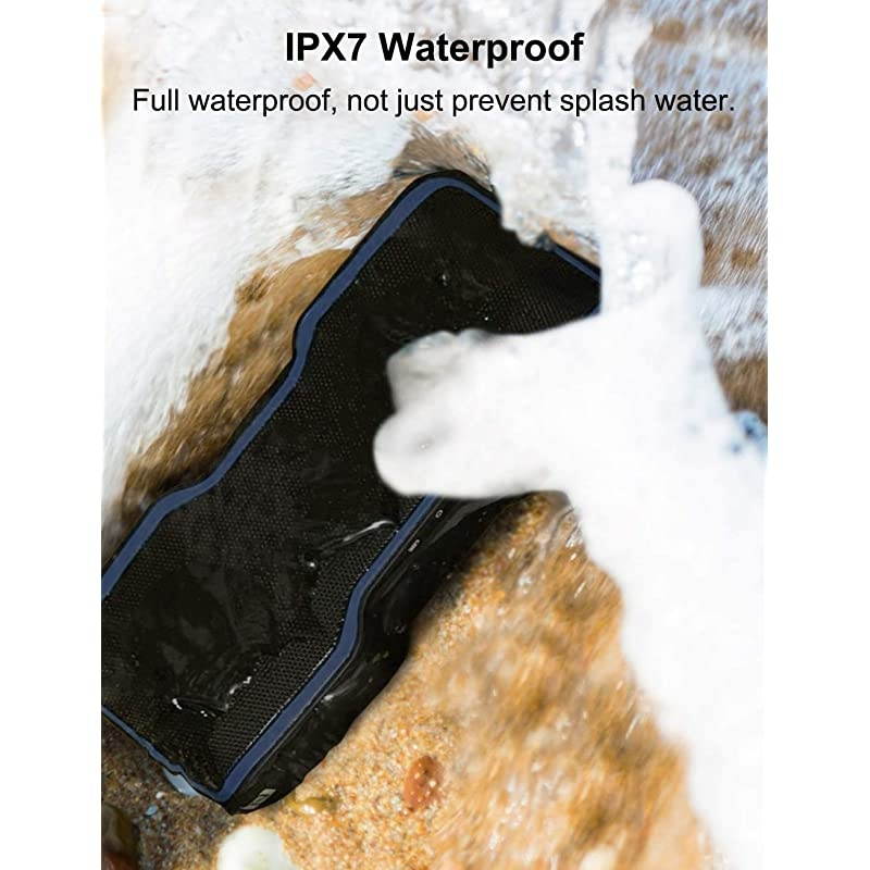 Sport II Portable Wireless Bluetooth Speakers Waterproof IPX7 15H Playtime V50 20W Bass Sound Stereo Pairing for Outdoors Travel Pool Home Party 2020 Upgrade Blue