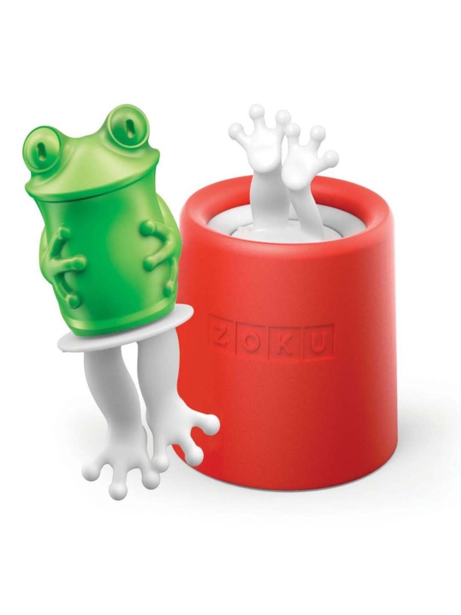 Zoku Green & Yellow Plastic Ice-Cube Pop Mould - Set of 2