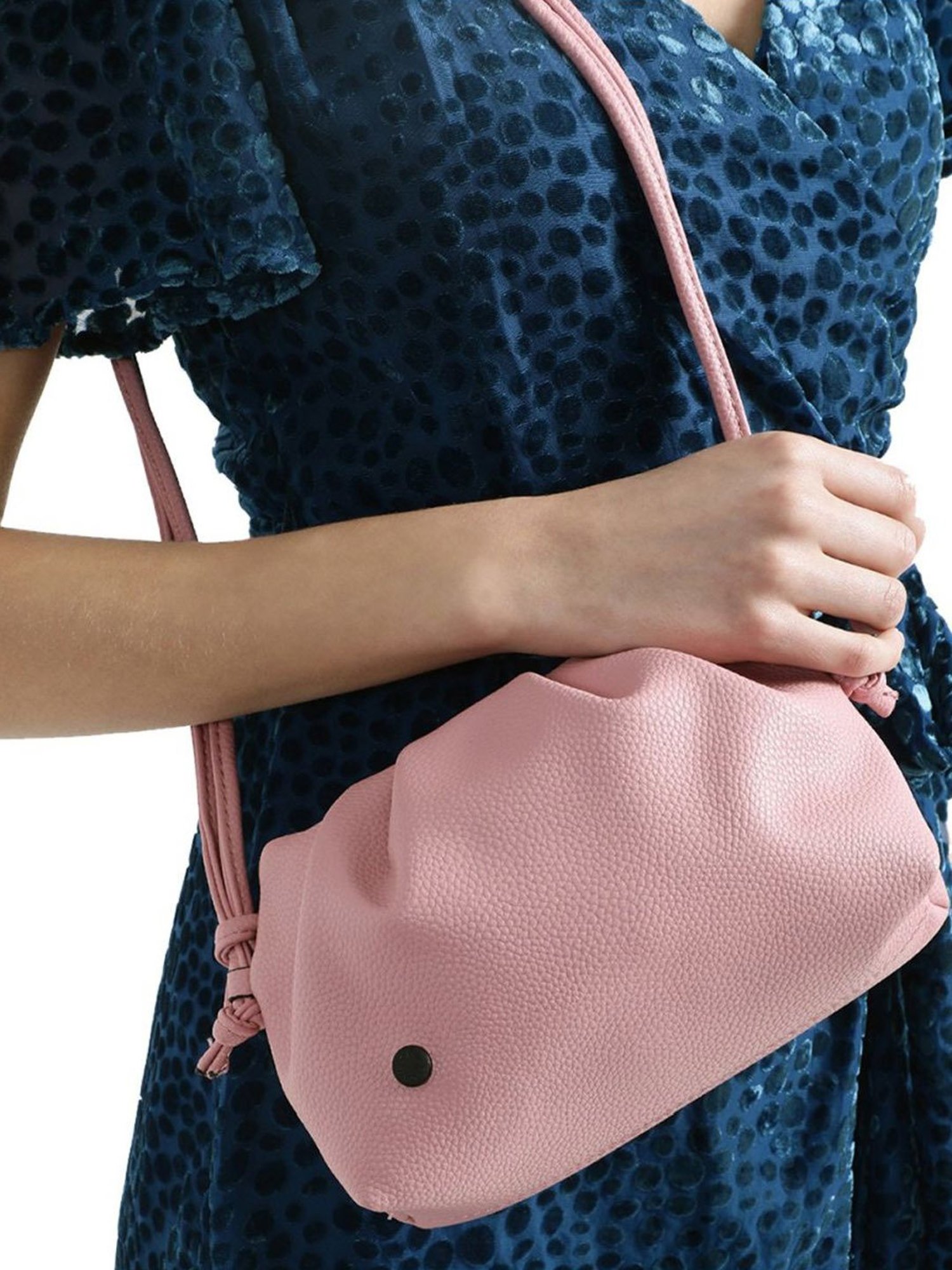 Kendall + Kylie Pink Medium Cross Body Bag