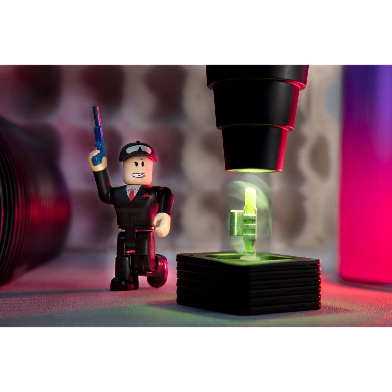 Roblox Action Collection - Jailbreak: Secret Agent Figure Pack (Includes Exclusive Virtual Item)