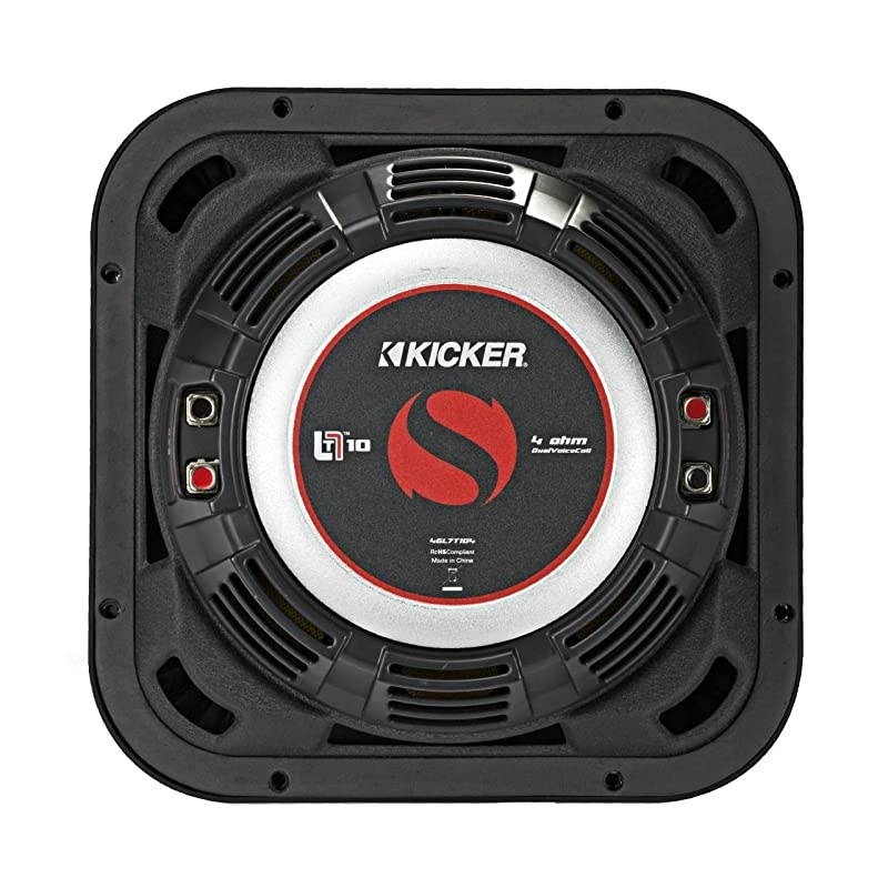 46L7T122 12" Dual 2-ohm Thin Component Subwoofer