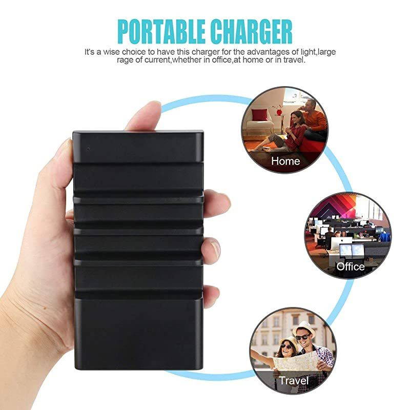 Charging Station 4 Port USB Charging Station Included 4 Short Mixed Cables Compatible IpadiPhoneSamsungSmartphone Desktop Cell Phone Charge Stand Multiple USB Charger Docking Organizer