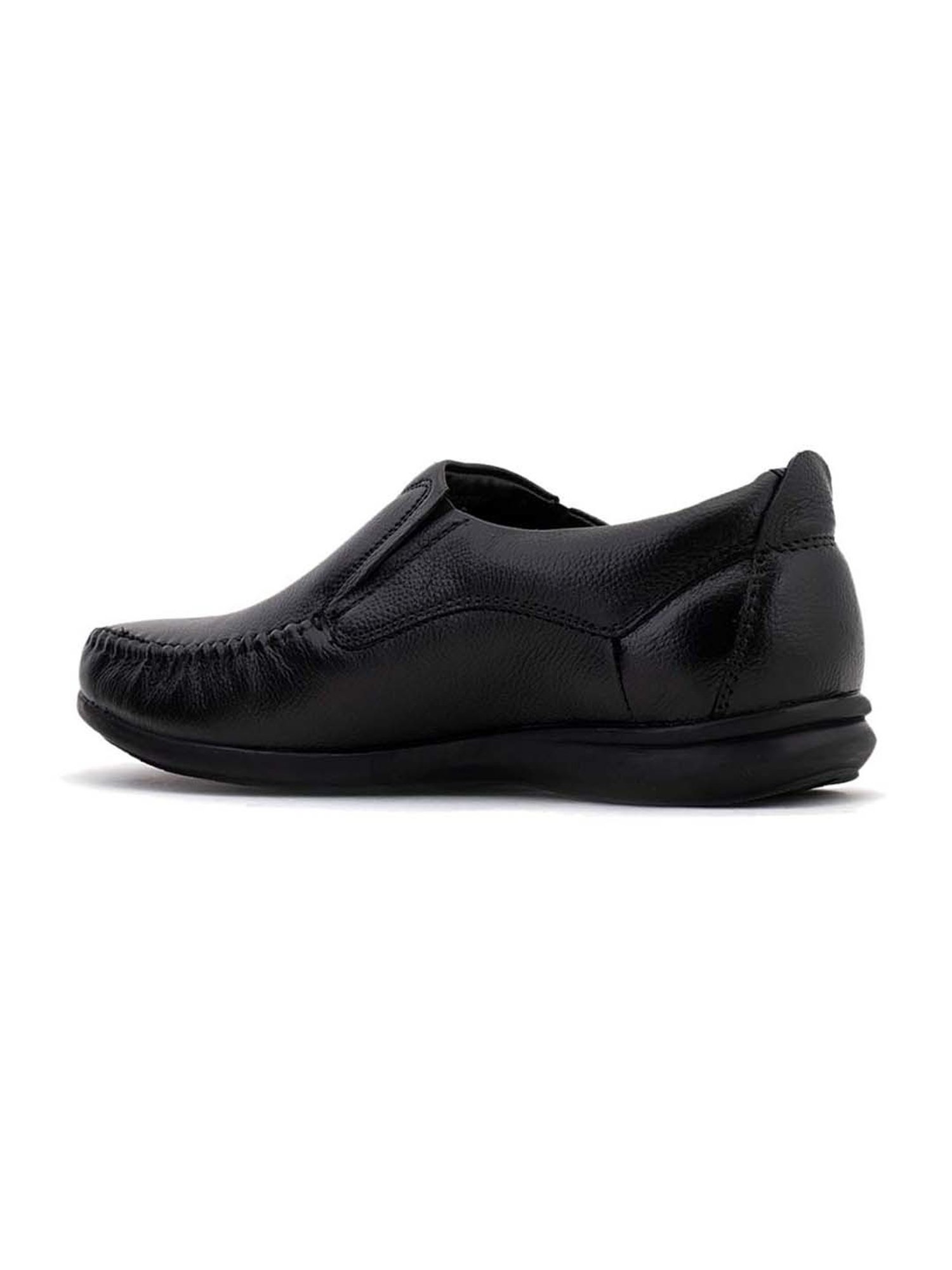 British Walkers by Khadim's Men's Black Formal Loafers