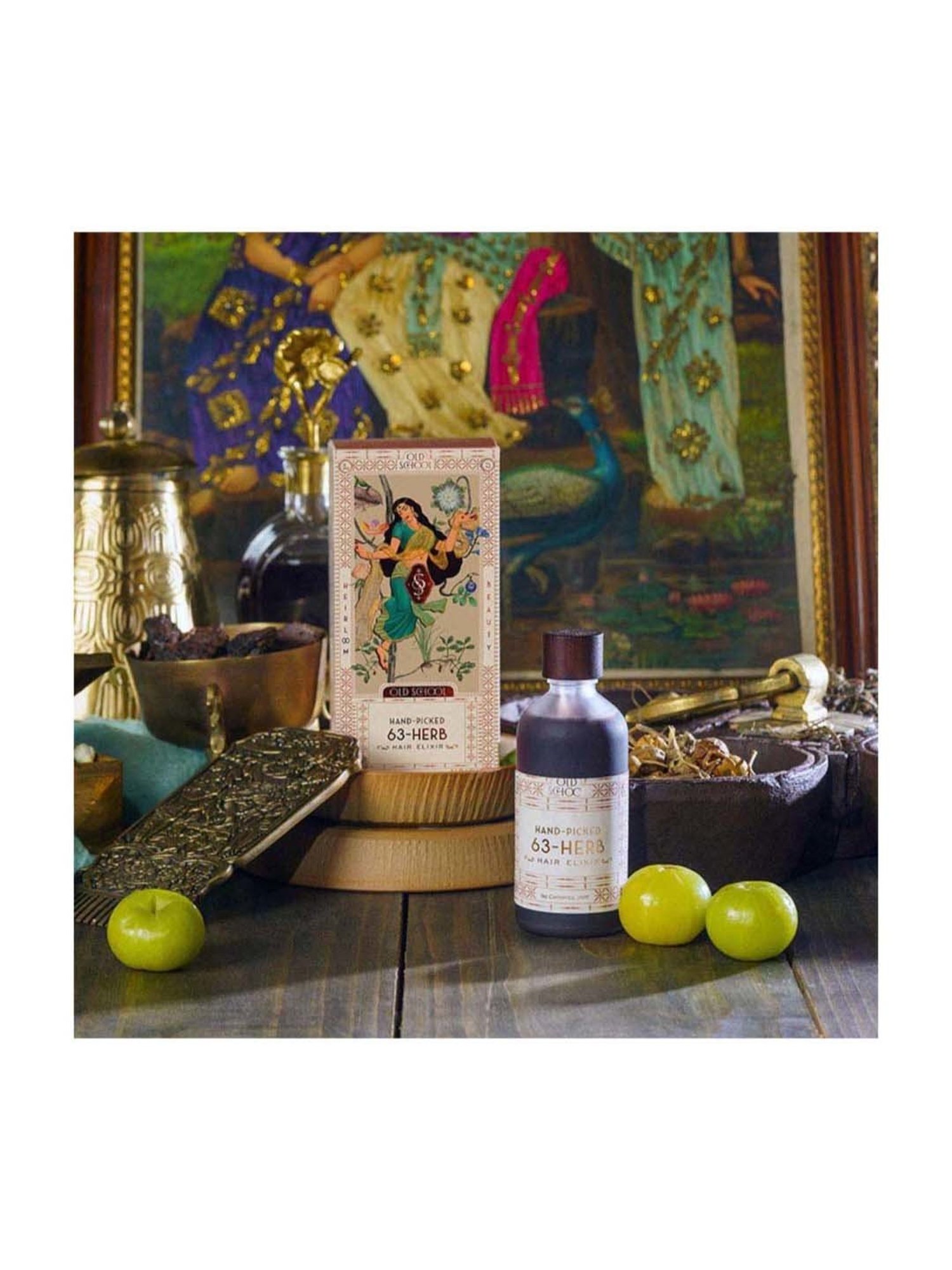 Old School Rituals Hand-Picked 63-Herb Hair Elixir - 100 ml