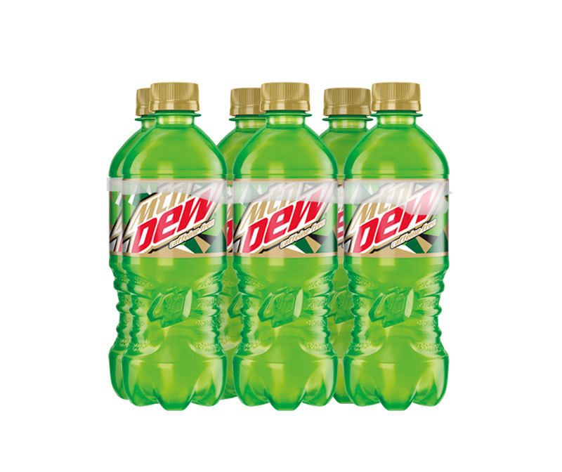 Mountain Dew Caffeine Free Soda 6pk/24 fl oz Bottles