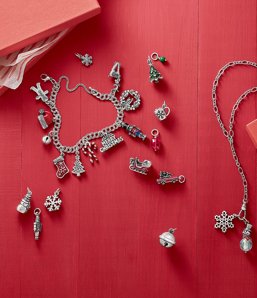 James Avery Faceted Lab-Created Amethyst February Birthstone Charm