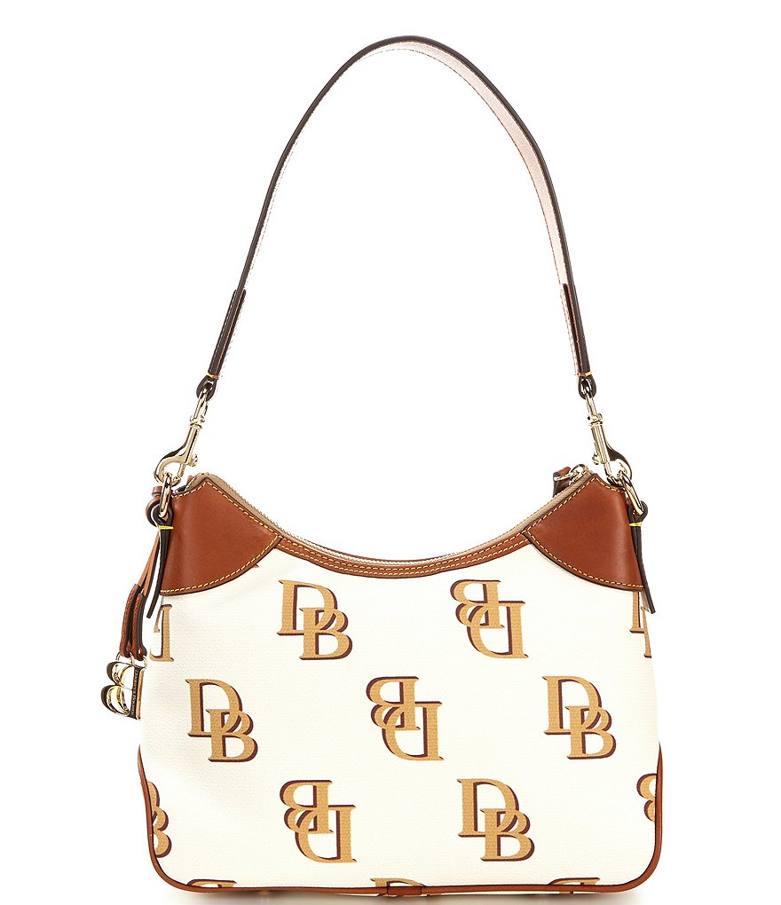 Dooney & Bourke Signature Monogrammed Collection Hobo Bag