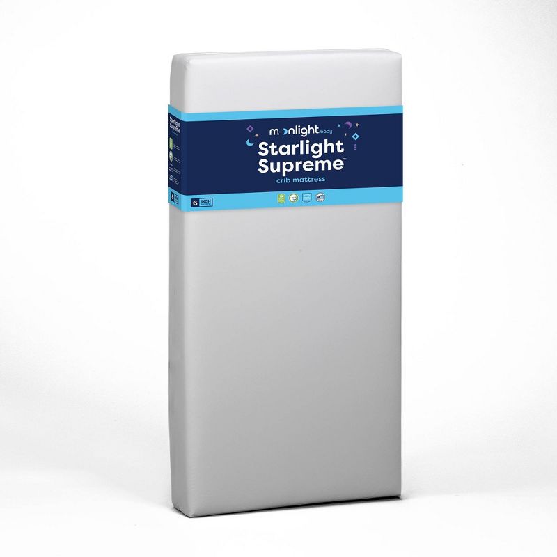 Beautyrest Platinum 2 Stage Crib and Toddler Mattress - Beige