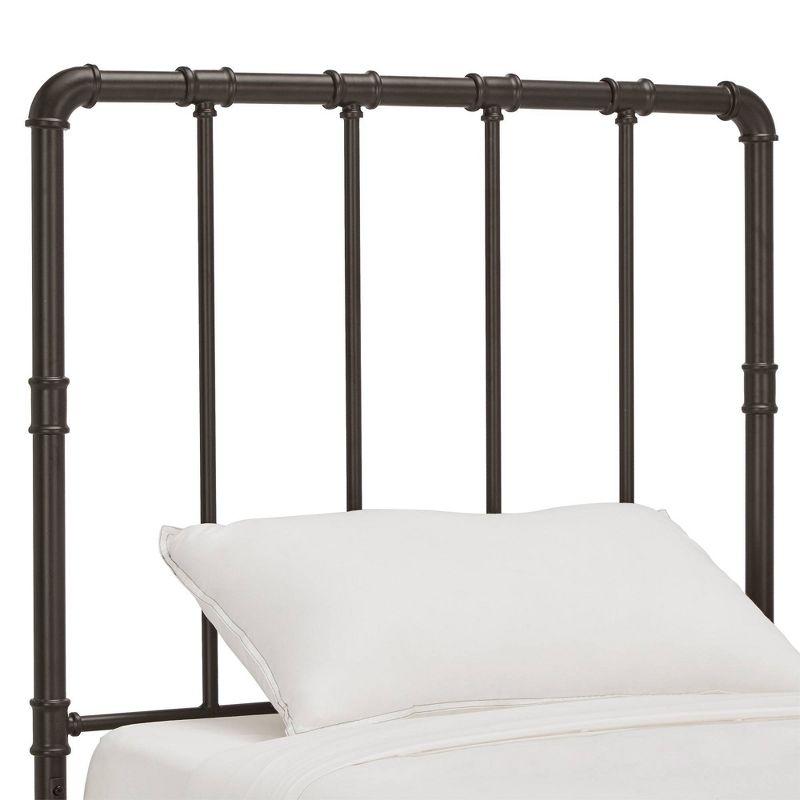Twin Marmora Industrial Piping Metal Bed Dark Bronze - Inspire Q