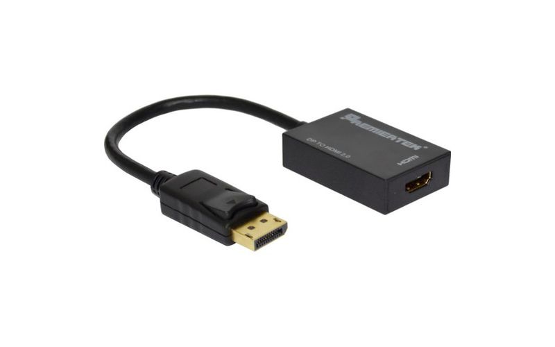 Premiertek DisplayPort DP 1.2 to HDMI 2.0 Converter Adapter