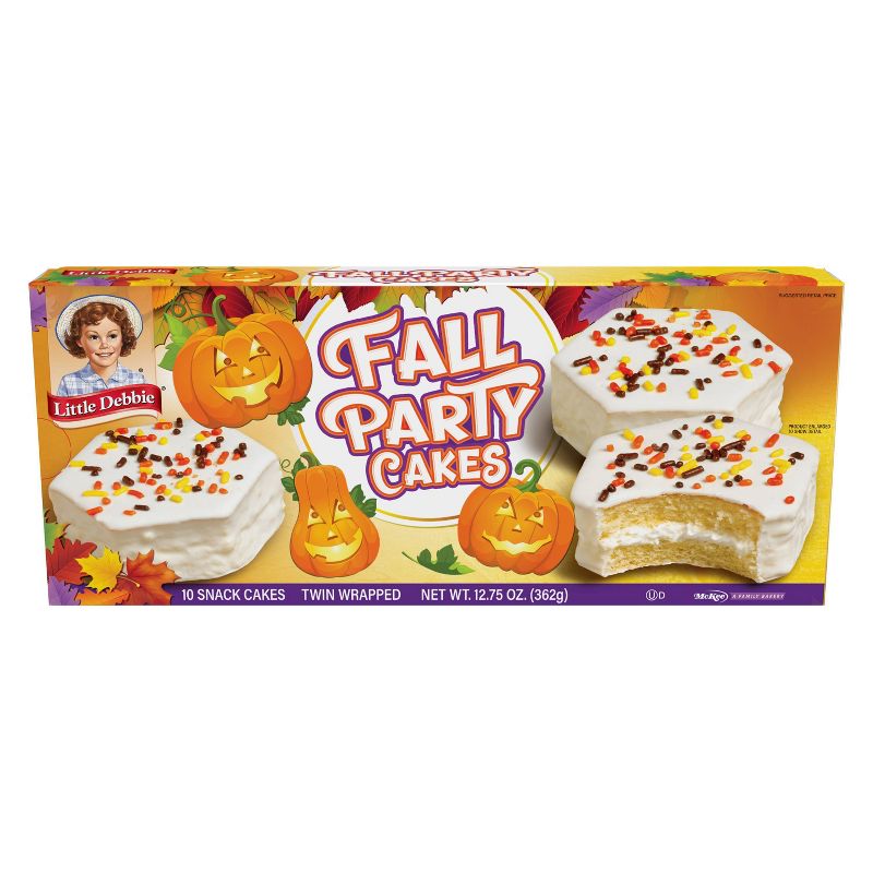 Little Debbie Fall Party Vanilla - 12.75oz