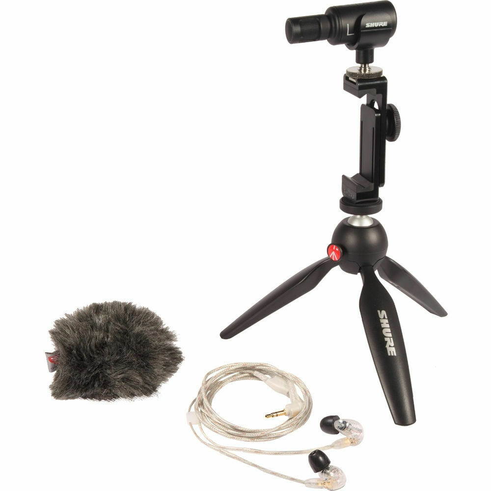 Shure MV88+ 215-CL High Quality Portable Videography Bundle for Smartphones