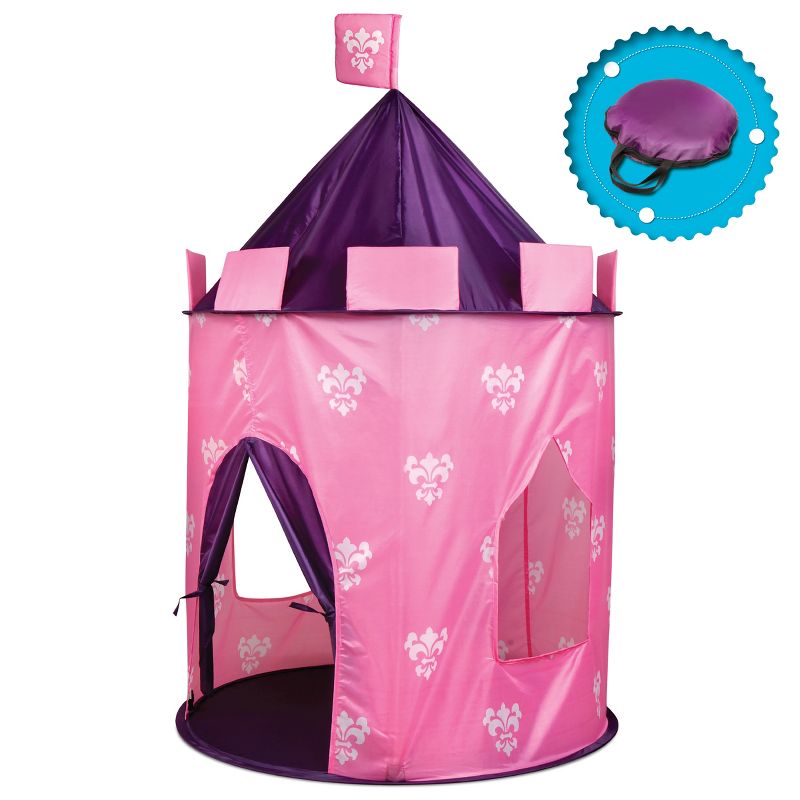 Magic Cabin - Outdoor Tent with Lights for Kids, Blue