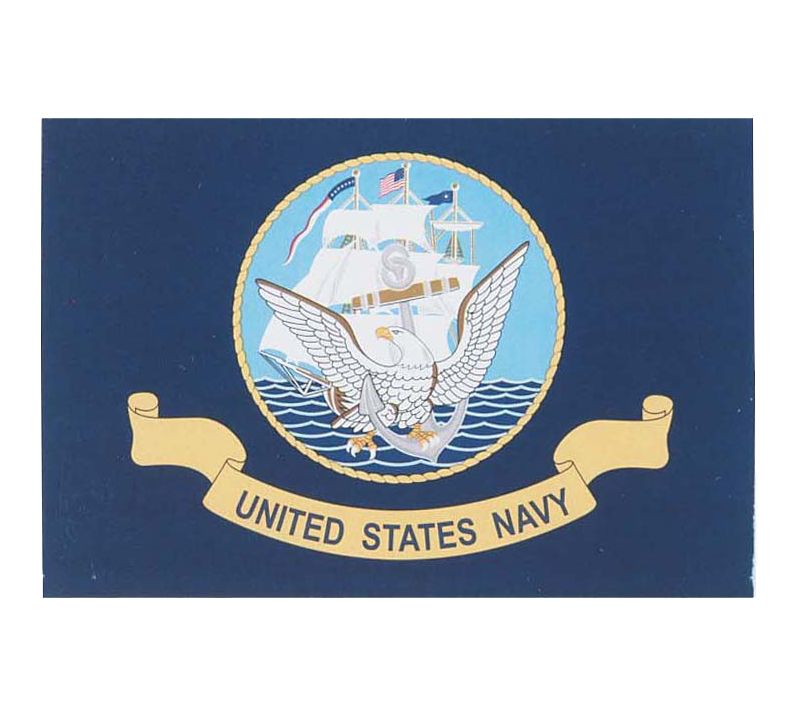 Armed Forces Flag - US Navy - 4' x 6'