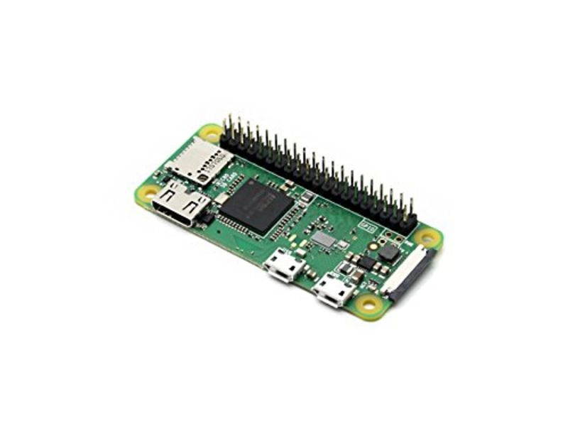 Waveshare Raspberry Pi Zero WH The Low-Cost Pared-Down Pi with Built-in WiFi and Bluetooth Pre-soldered GPIO Headers (RaspberryPiZeroWH)