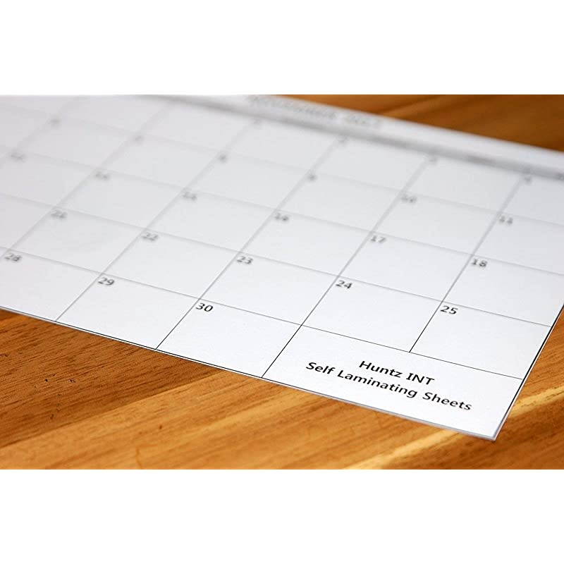 of 24, Self-Adhesive Laminating Sheets, Clear Letter Size (9 x 12 Inches), 4 mil Thickness