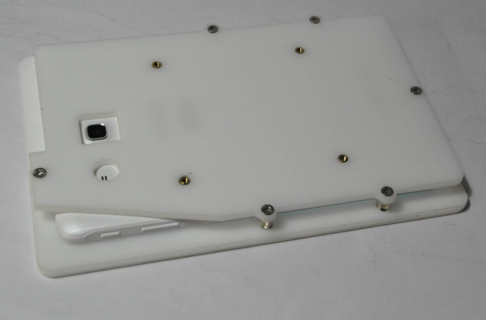 Samsung Galaxy TAB A 9.7 Security Anti-Theft Acrylic Enclosure with Wall Mounting Kit for Kiosk, POS, Show, Store Display