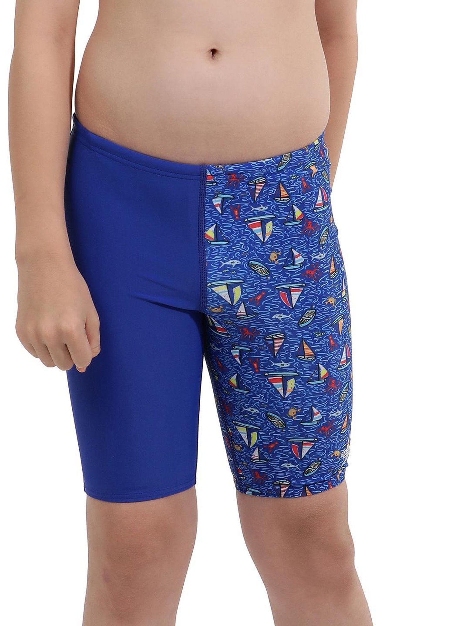 Speedo Kids Navy Solid Jammer