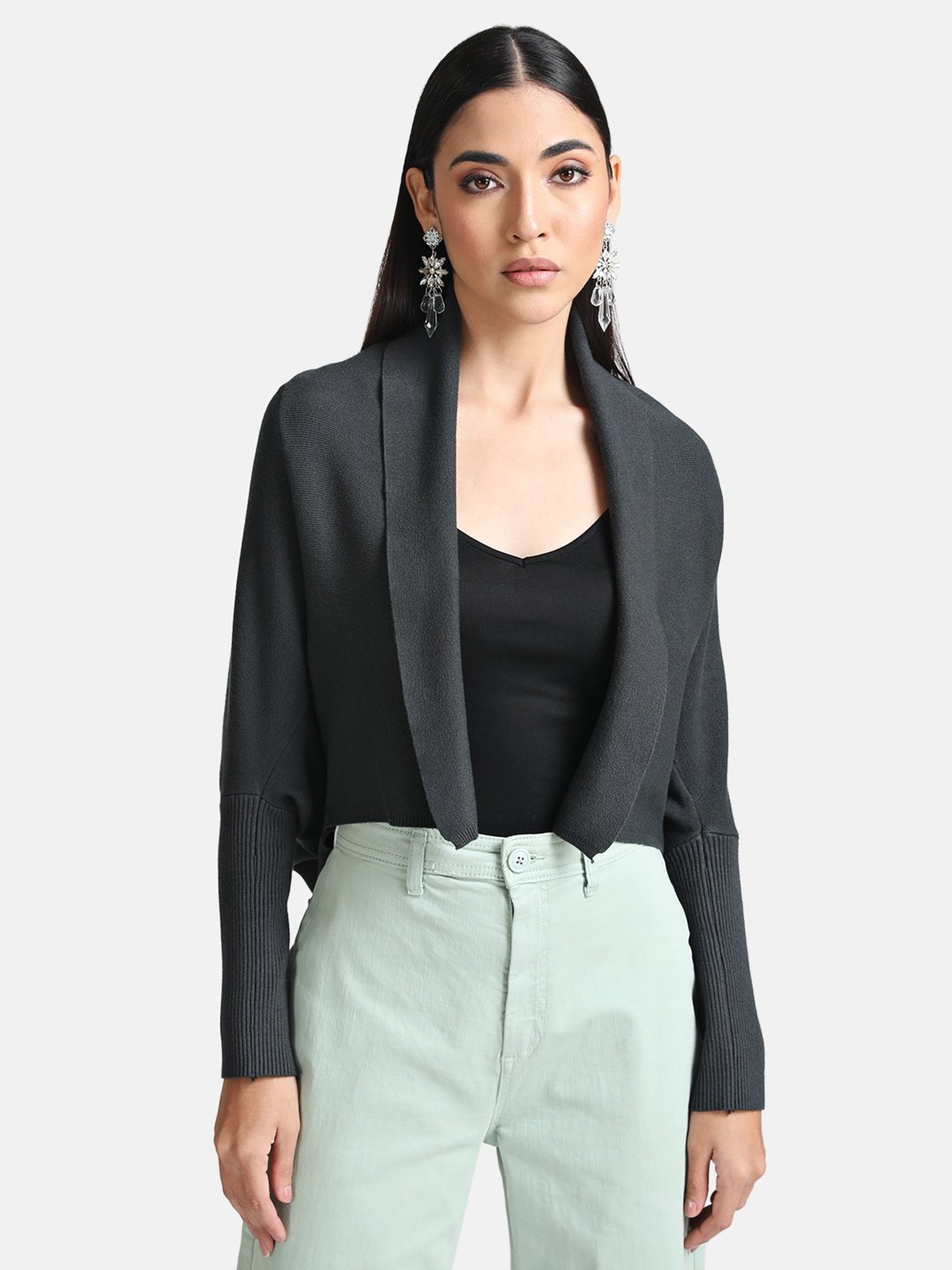 Kazo Shawl Collar Cape