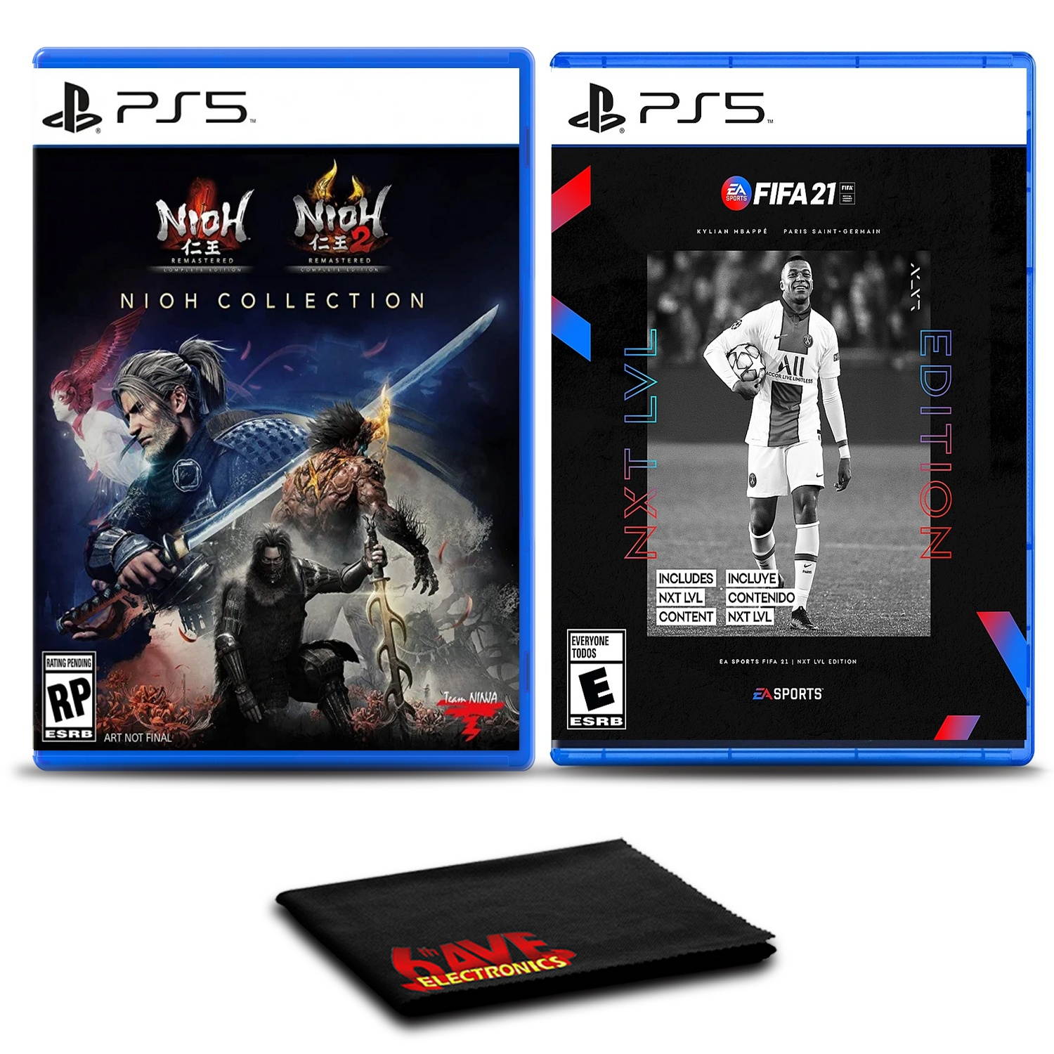 The Nioh Collection and FIFA 21 Next Level - Two Games For PS5