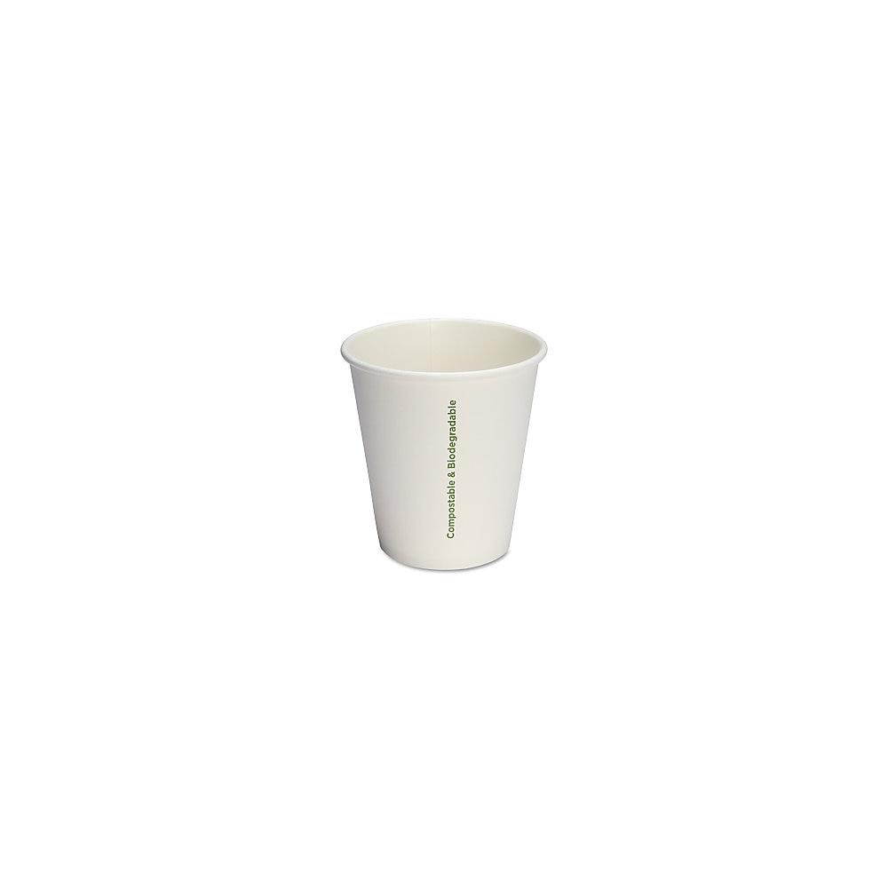 Genuine Joe Eco-friendly Paper Cups - 10 fl oz - 50 / Pack - White - Paper  GJO10214