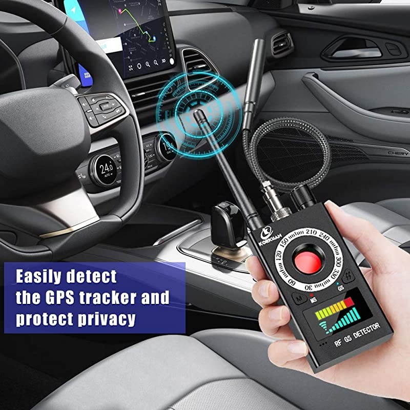 Spy Detector RF Detector amp Camera Finder Bug Detector Upgraded RF Signal Detector KORKUAN GSM Tracking Device for Wireless Audio Bug Hidden Camera Detector