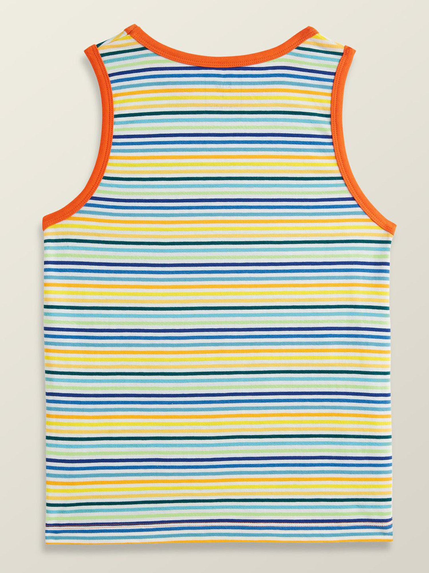 XY Life Kids Multicolor Cotton Striped Vests (Pack of 5)