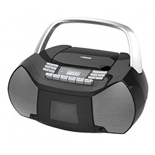 NAXA(R) NPB-268 Portable CD/Cassette Boom Box