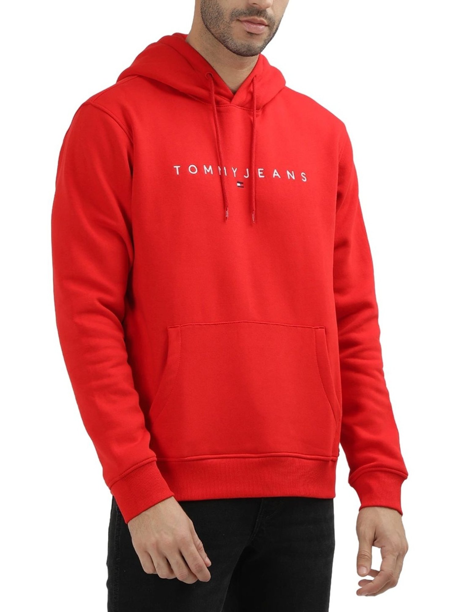 Spykar Red Slim Fit Sweatshirt