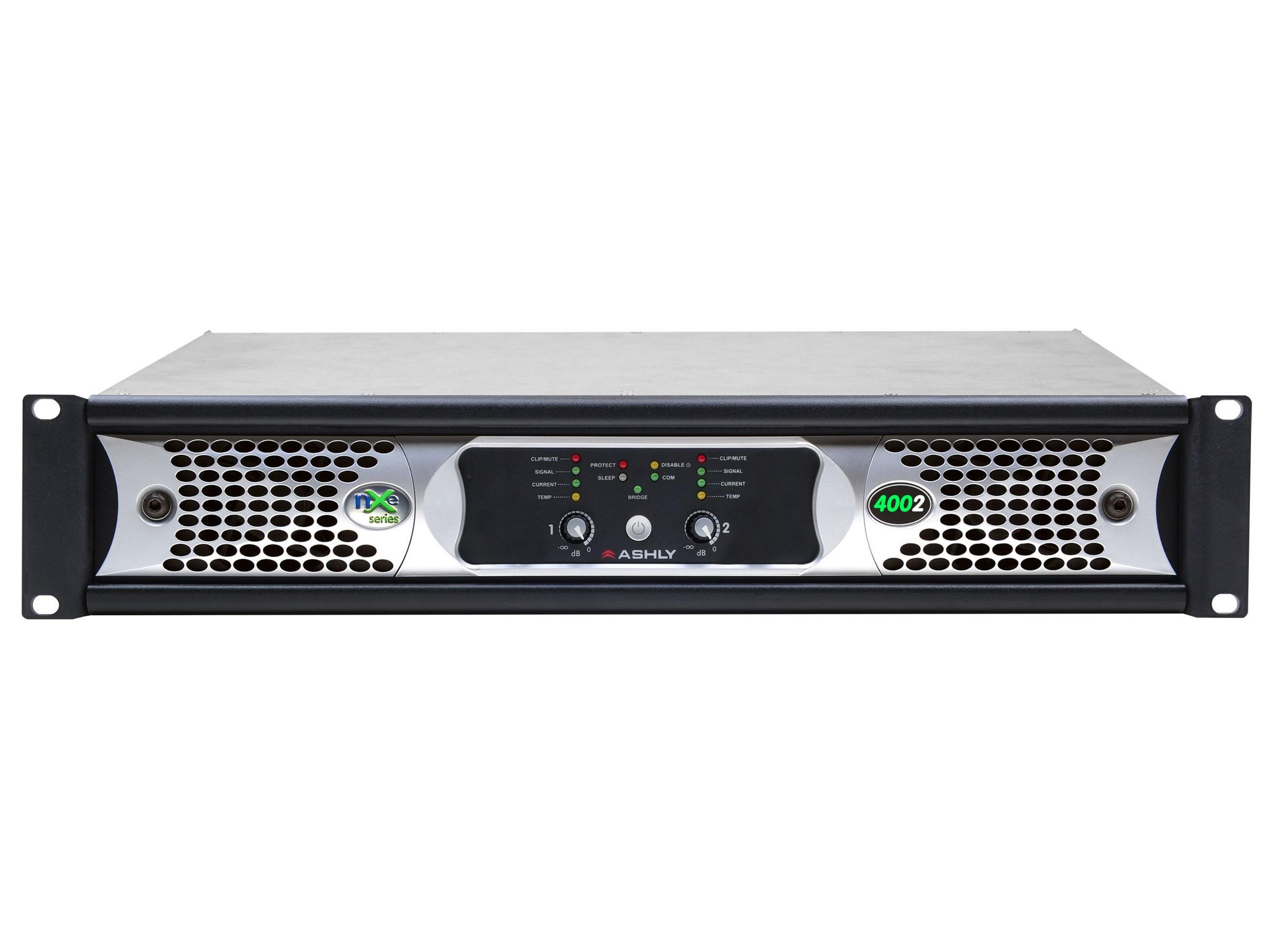 Ashly nXe4002 Network Power Amplifier 2 x 400 Watts/2 Ohms
