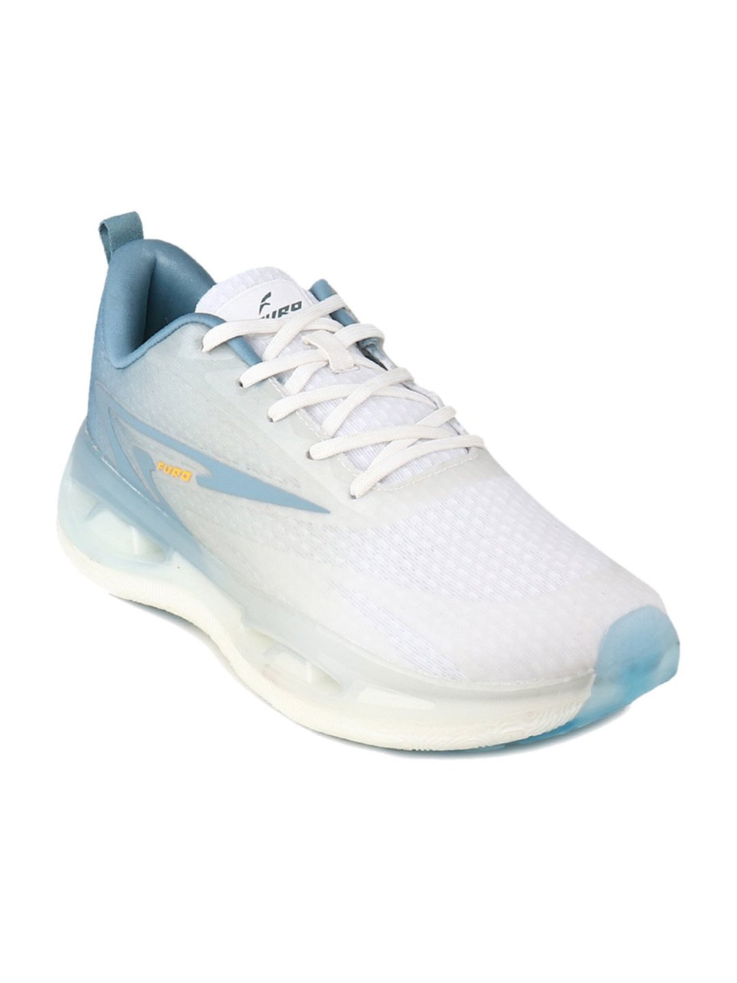 Furo by Red Chief Men's White Running Shoes