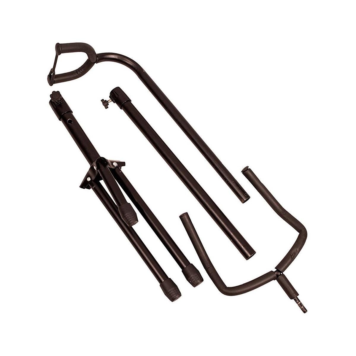 chromacast upright guitar stand 2tier adjustable, extended heightfits acoustic, electric, bass, and extreme body shaped guitars