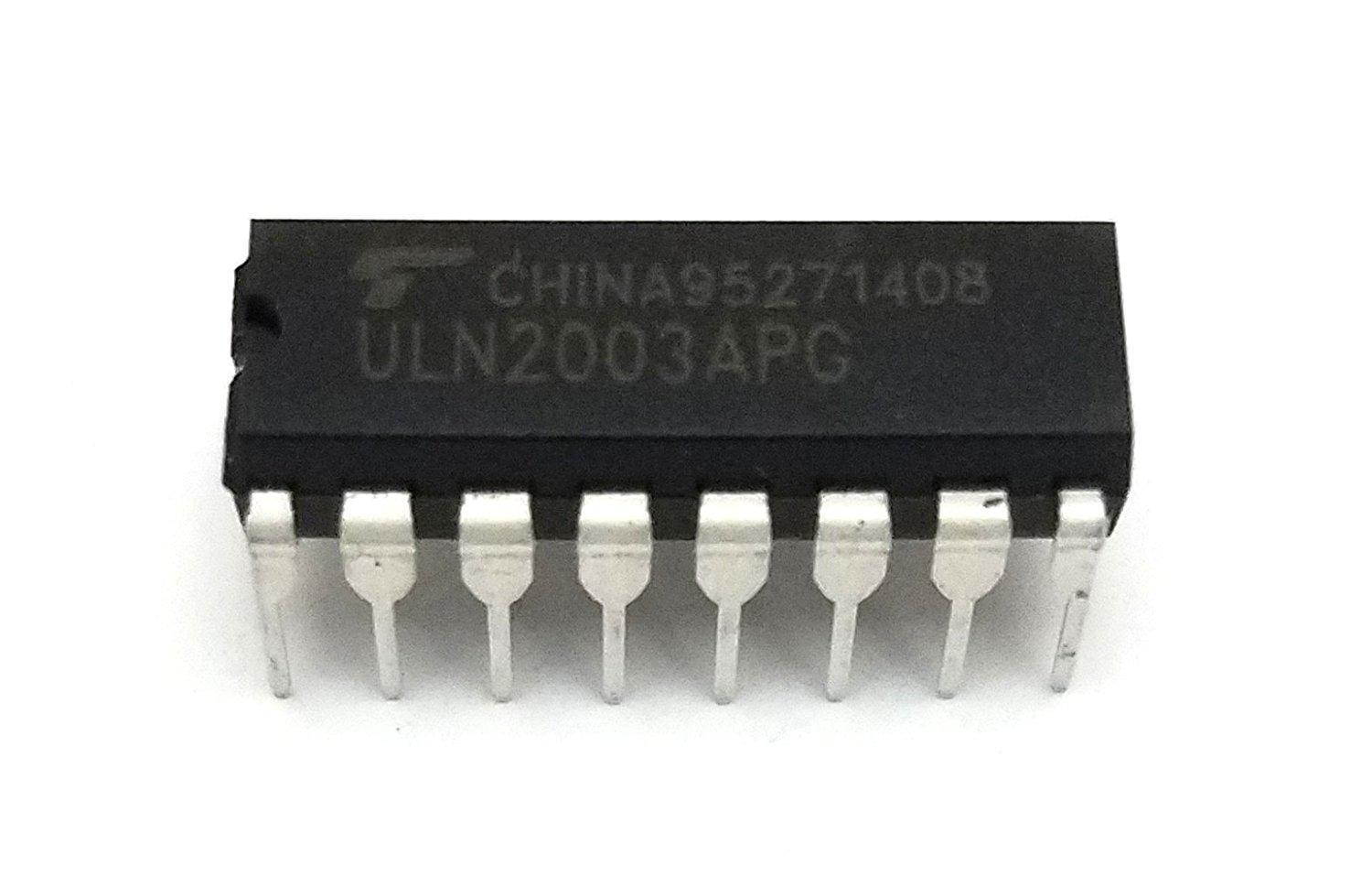 STMICROELECTRONICS ULN2803A DARLINGTON TRANSISTOR ARRAY, NPN, 8, 50V, DIP (10 pieces)