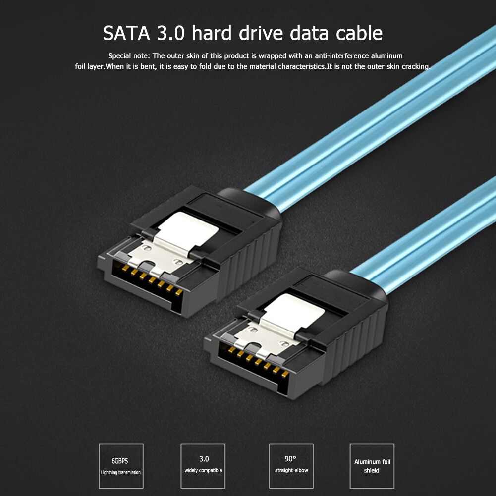 Weastlinks SATA III 6Gbps SAS Cable for Server SATA 7 Pin to SATA 7 Pin Hard Drive Data Cable 4SATA to 4SATA