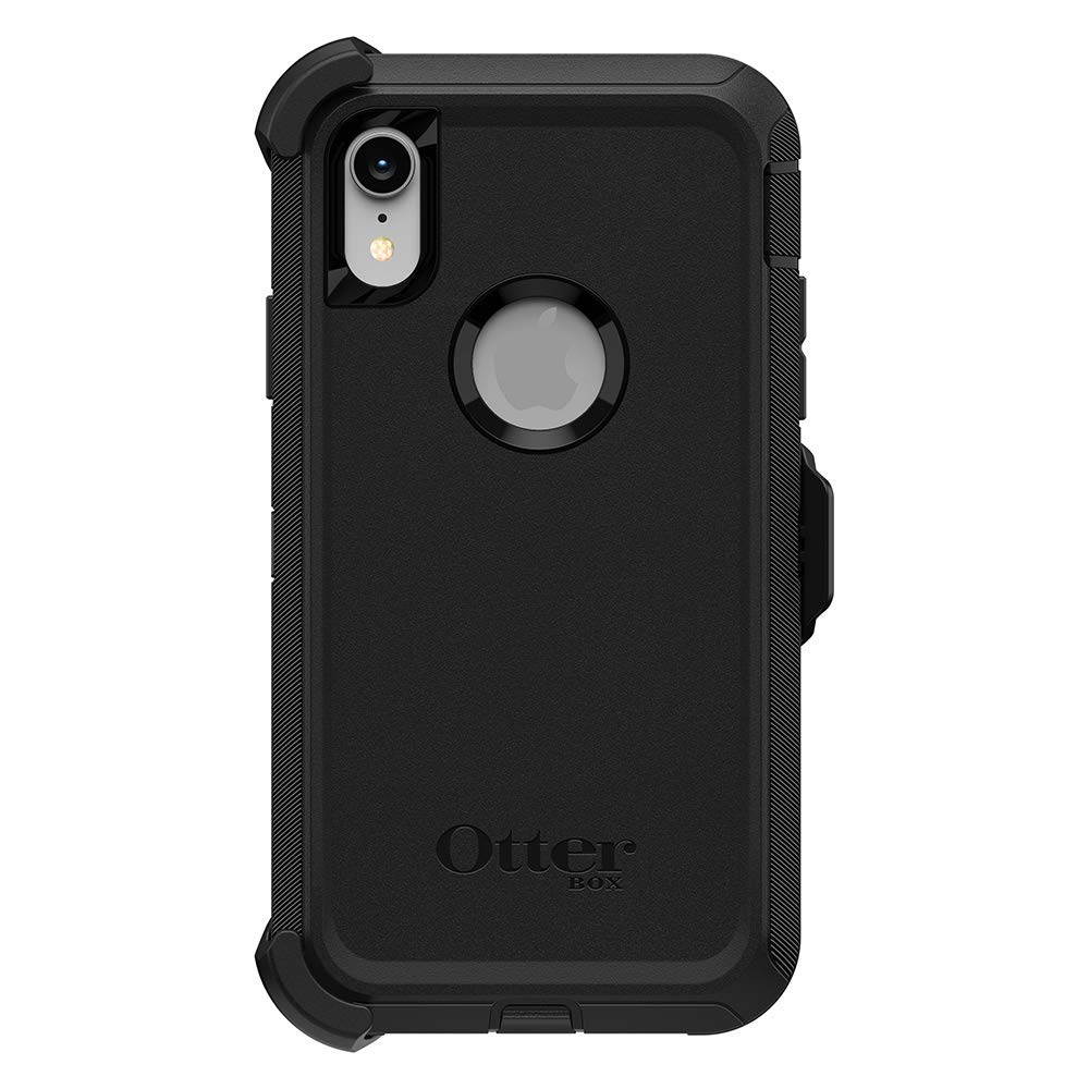 OtterBox Defender Series Screenless Edition Case for iPhone XR - Retail Packaging - Black