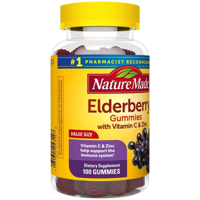 Nature Made Elderberry Gummy - 100ct