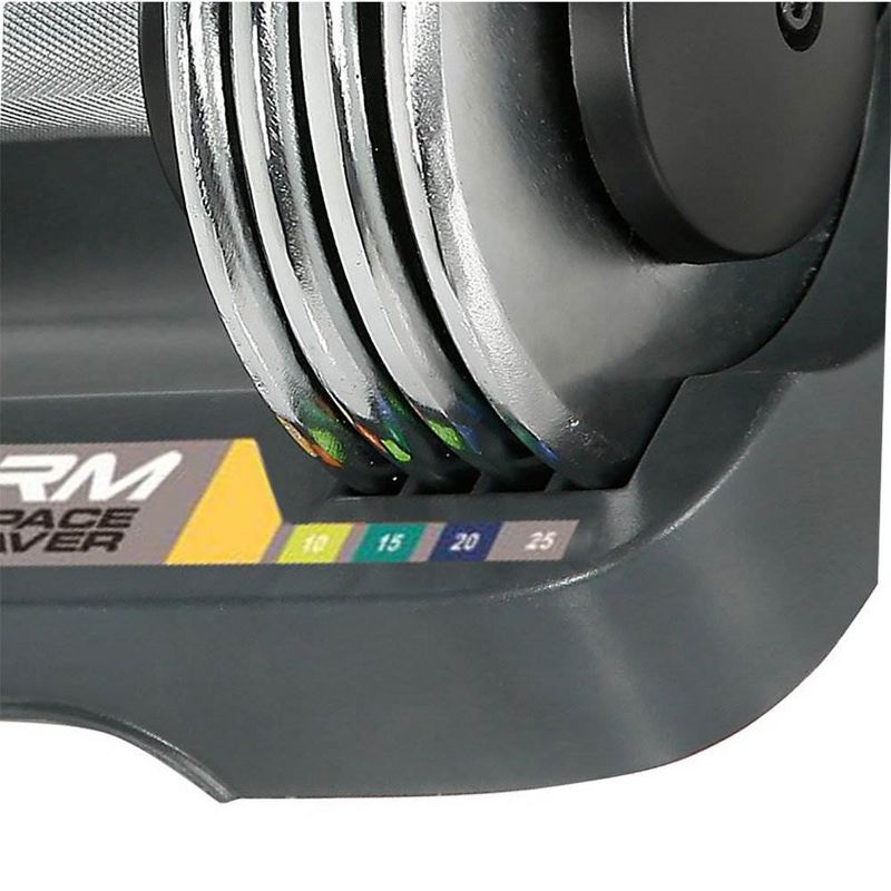 ProForm SpaceSaver Adjustable 25 Pound Dumbbell Weights with Storage Tray (Pair)